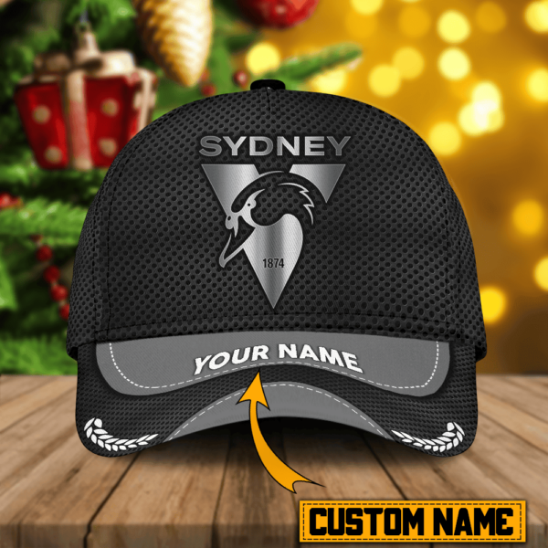 Custom Name Sydney Swans AFL Cap For Fan
