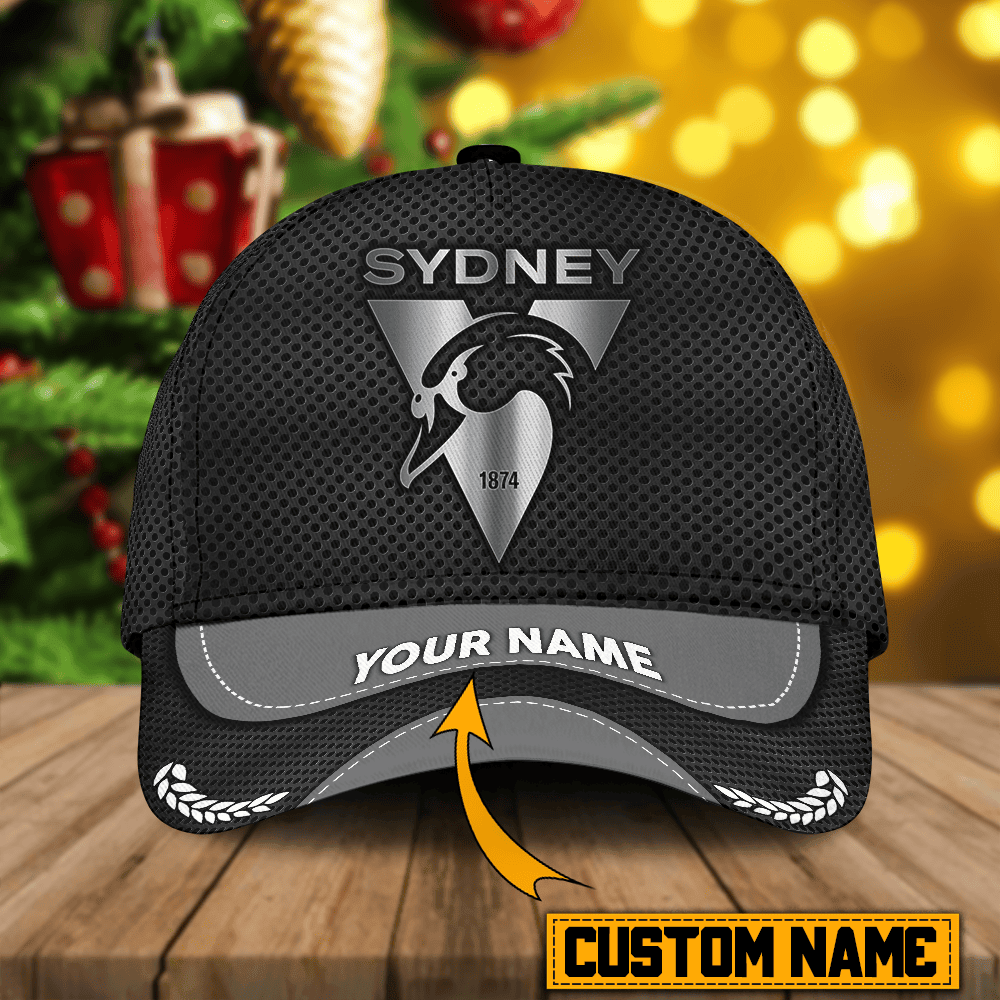 Custom Name Sydney Swans AFL Cap For Fan Custom Name Sydney Swans AFL Cap For Fan