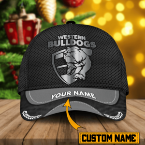 Custom Name Western Bulldogs AFL Cap For Fan