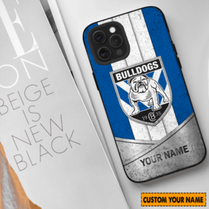 Personalized Canterbury-Bankstown Bulldogs NRL Phone Case Gift For Fan 2025
