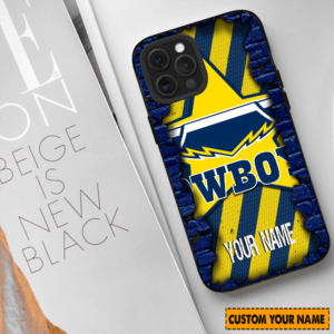 Personalized North Queensland Cowboys NRL Phone Case Gift For Fan 2025
