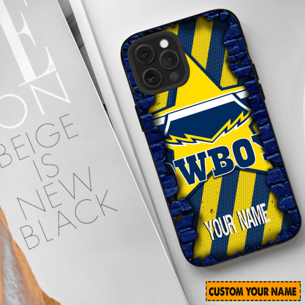 Personalized North Queensland Cowboys NRL Phone Case Gift For Fan 2025