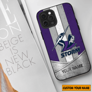 Personalized Melbourne Storm NRL Phone Case Gift Gift For Fan 2025 2025