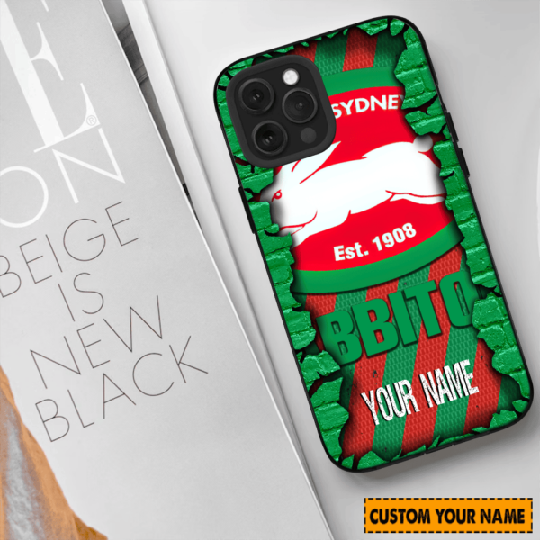 Personalized South Sydney Rabbitohs NRL Phone Case Gift Gift For Fan 2025 2025