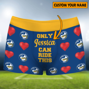 Personalized Parramatta Eels NRL Men Boxers Valentine Gift For Lover Boyfriend Husband