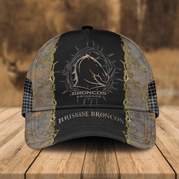 Personalized Brisbane Broncos NRL Cap For Fan