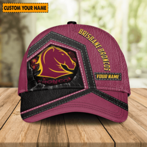 Personalized Brisbane Broncos NRL Gift for FansD Classic Cap For Fans Gift For Lover