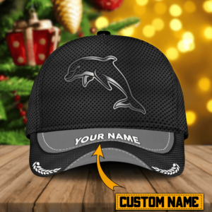 Custom Name Dolphins NRL Cap For Fan