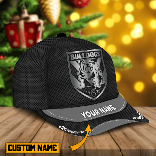 Custom Name Canterbury-Bankstown Bulldogs NRL Cap For Fan