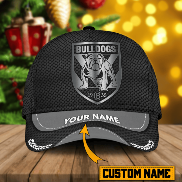 Custom Name Canterbury-Bankstown Bulldogs NRL Cap For Fan