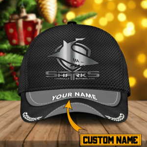 Custom Name Cronulla-Sutherland Sharks NRL Cap For Fan