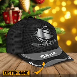Custom Name Cronulla-Sutherland Sharks NRL Cap For Fan 3