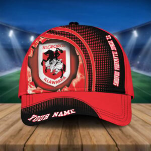 New Personalized St. George Illawarra Dragons NRL Gift for FansD Classic Cap For Fan
