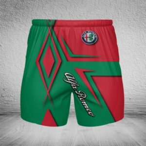 Alfa Romeo Personalized Men Hawaiian Shorts Pant