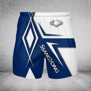 SsangYong Motor Personalized Men Hawaiian Shorts Pant
