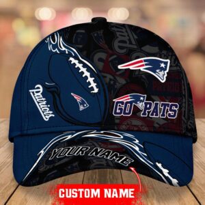 New England Patriots Classic Personalized 3D Classic Cap For Fan