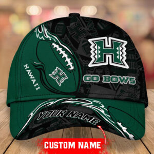 Hawaii Rainbow Warriors NCAA Personalized 3D Classic Cap For Fan