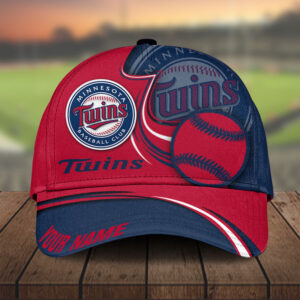 Minnesota Twins Personalized 3D Classic Cap For Fan