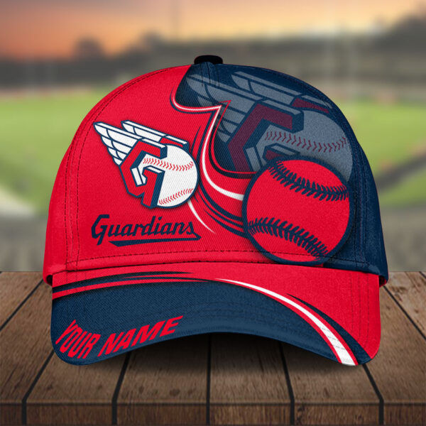 Cleveland Guardians Personalized 3D Classic Cap For Fan