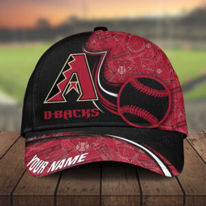 Arizona Diamondbacks Personalized 3D Classic Cap For Fan