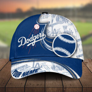 Los Angeles Dodgers Personalized 3D Classic Cap Gift For Fan 2025