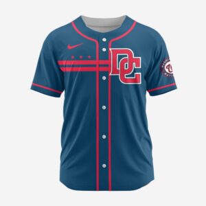 MLB Washington Nationals Personalized Alternate Design Concept Baseball Jersey 2404
