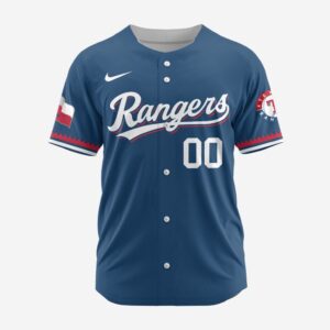 MLB Texas Rangers Personalized Alternate Design Concept Baseball Jersey 2403