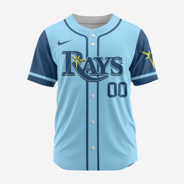 MLB Tampa Bay Rays Personalized Alternate Design Concept Baseball Jersey 2401