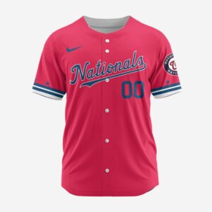 MLB Washington Nationals Personalized Alternate Design Concept Baseball Jersey 2401