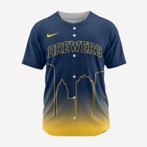 MLB Milwaukee Brewers Special City Edition Concept Baseball Jersey Gift for Men Women