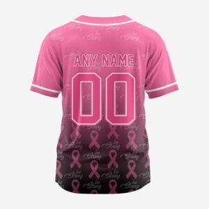 MLB Kansas City Royals Special Pink Design Fight Breast Cancer Baseball Jersey Gift for Men Women