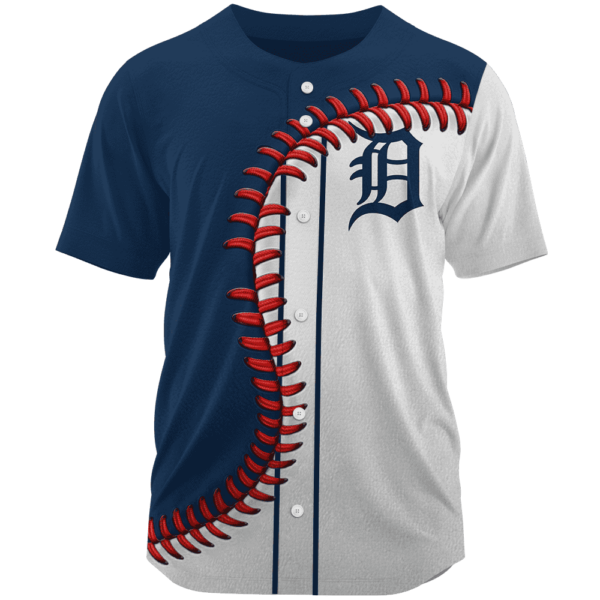 MLB Detroit Tigers Personalized Mix Baseball Jersey Gift for Men Women