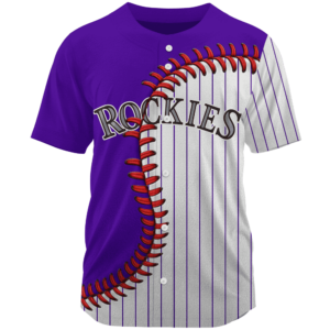 MLB Colorado Rockies Personalized Mix Baseball Jersey Gift for Men Women 3