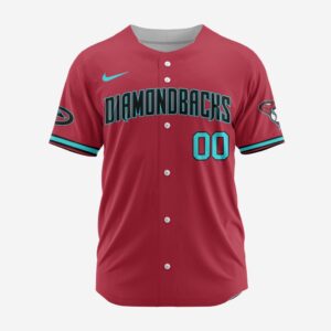 MLB Arizona Diamondbacks Personalized Alternate 02 Baseball Jersey