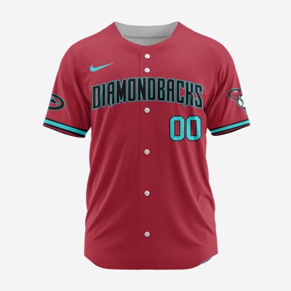 MLB Arizona Diamondbacks Personalized Alternate 02 Baseball Jersey