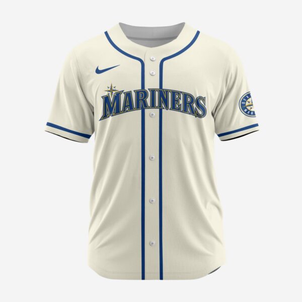 MLB Seattle Mariners Personalized Alternate Baseball Jersey