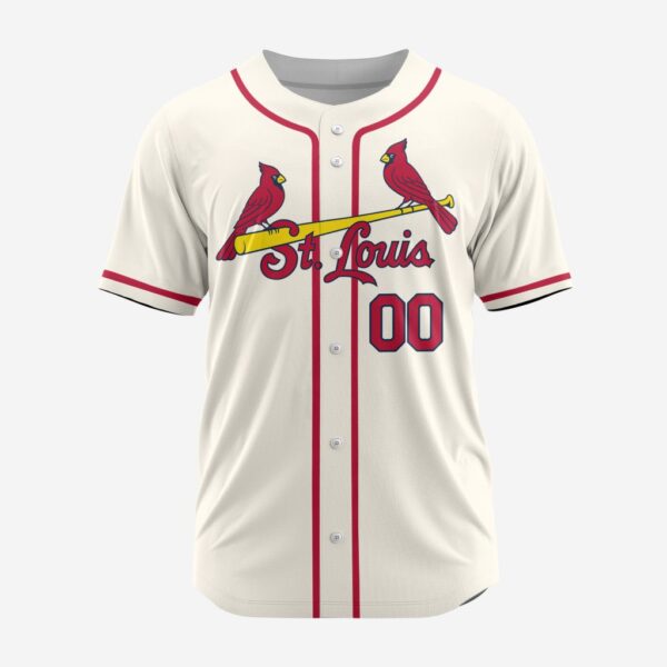MLB St. Louis Cardinals Personalized Alternate Baseball Jersey