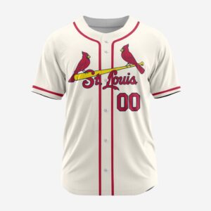 MLB St. Louis Cardinals Personalized Alternate Baseball Jersey