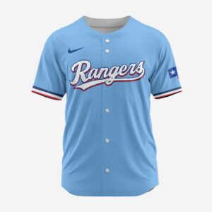 MLB Texas Rangers Personalized Alternate Baseball Jersey
