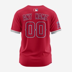MLB Los Angeles Angels Personalized Alternate Baseball Jersey