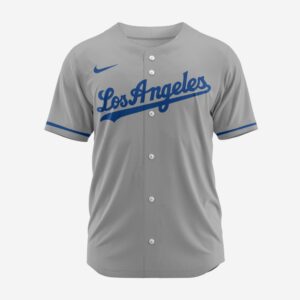 MLB Los Angeles Dodgers Personalized 2025 Road Baseball Jersey