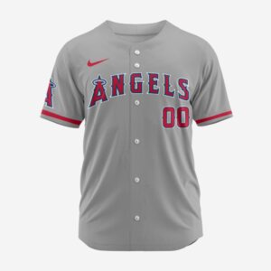 MLB Los Angeles Angels Personalized 2025 Road Baseball Jersey