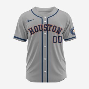 MLB Houston Astros Personalized 2025 Road Baseball Jersey