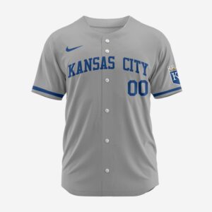 MLB Kansas City Royals Personalized 2025 Road Baseball Jersey