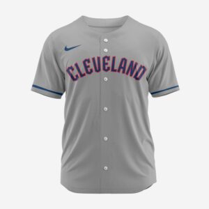 MLB Cleveland Guardians Personalized 2025 Road Baseball Jersey 3
