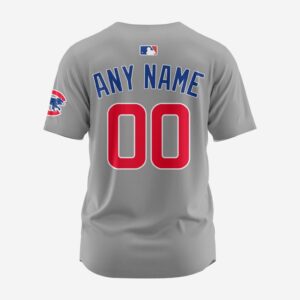 MLB Chicago Cubs Personalized 2025 Road Baseball Jersey