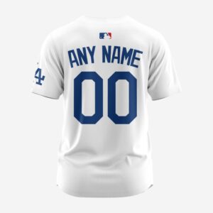 MLB Los Angeles Dodgers Personalized 2025 Home Baseball Jersey