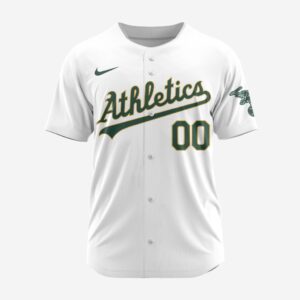 MLB Oakland Athletics Personalized 2025 Home Baseball Jersey