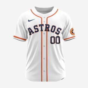 MLB Houston Astros Personalized 2025 Home Baseball Jersey