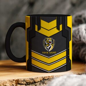 AFL Richmond Personalized Ceramic Mug All Teams